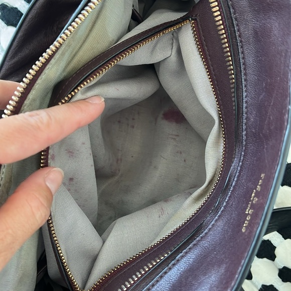 Rag & Bone Pilot Crossbody Bag in Bordeaux - Picture 11 of 16